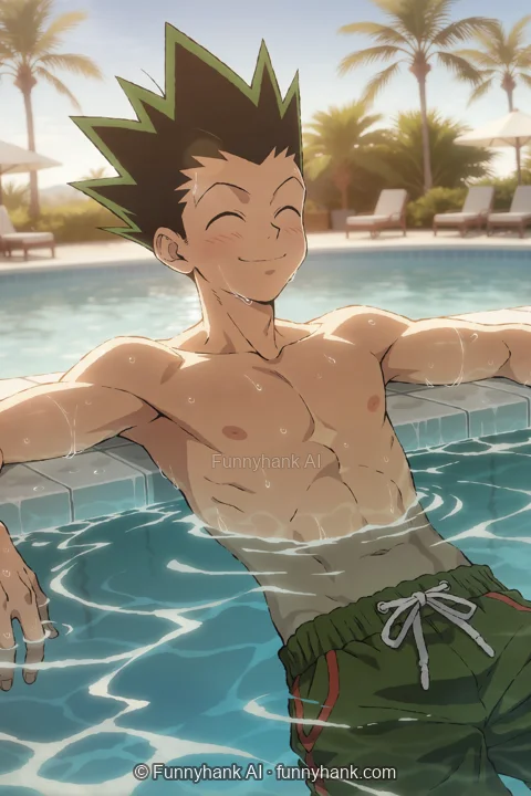 Gon Freecss fan illustration